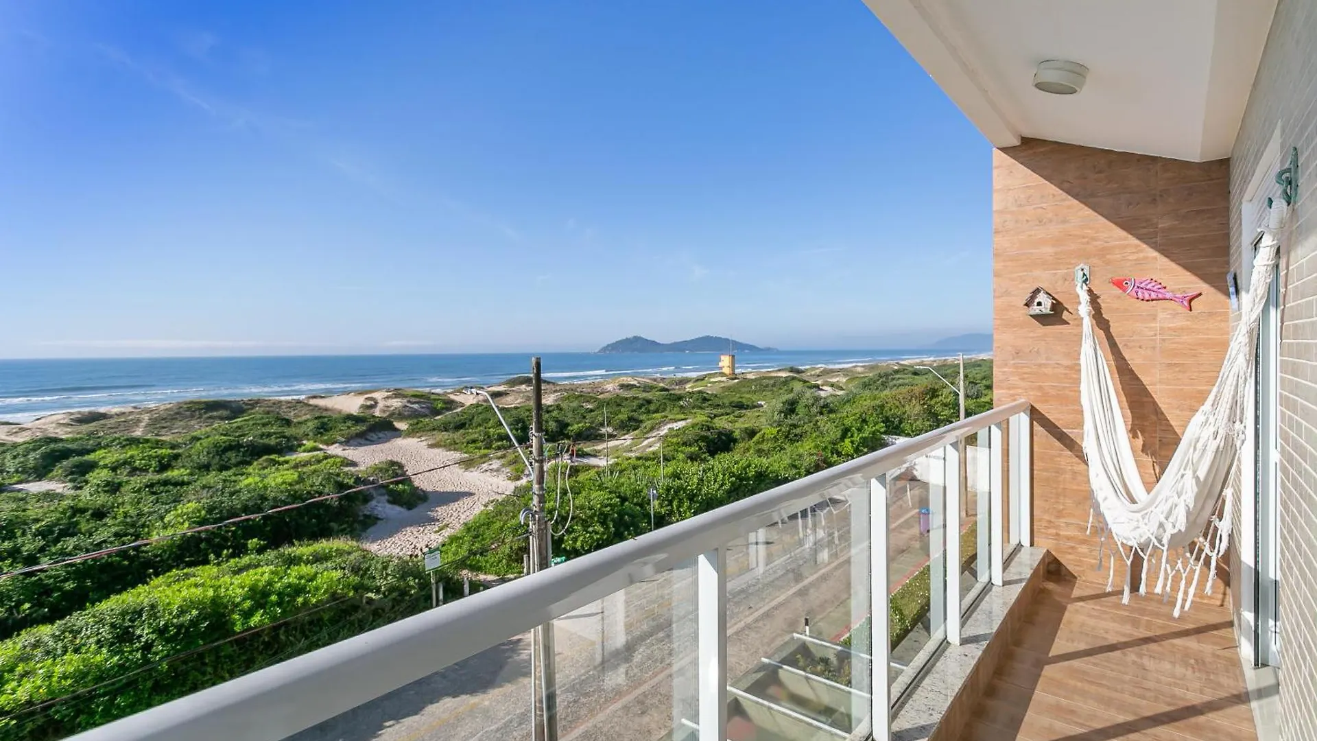 Daire Apartamento Vista Mar No Novo Campeche Florianópolis